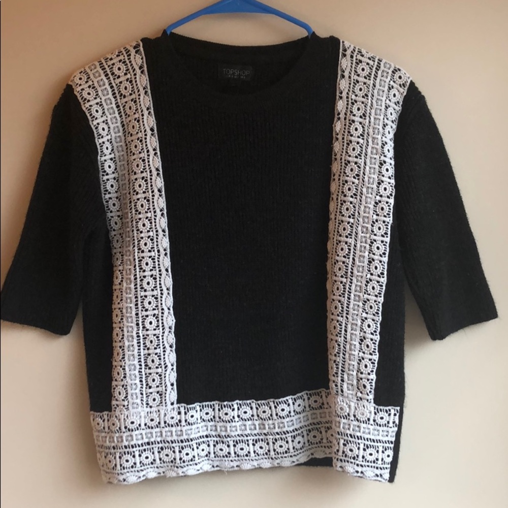 Topshop sweater, size small